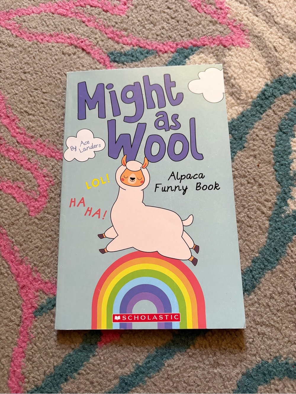 Might as Wool Alpaca Funny Book
